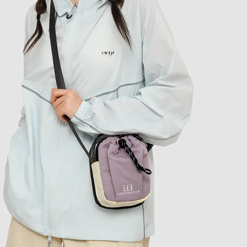 Women's Waterproof Crossbody Phone Bag Purple — feature 21