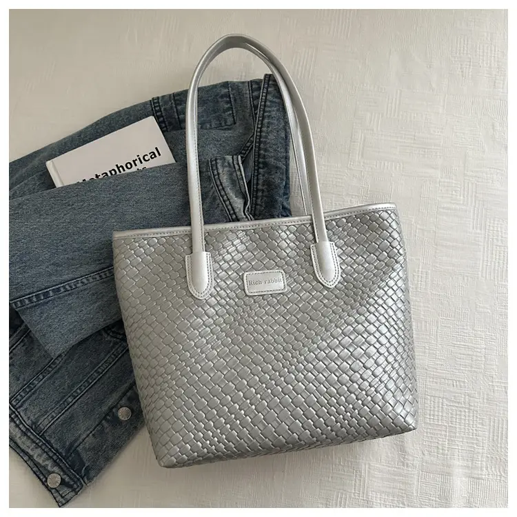 Pink Embossed Women's Tote Bag 2024 Summer — feature 24