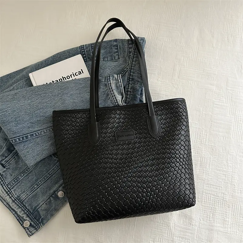 Pink Embossed Women's Tote Bag 2024 Summer - Image 2