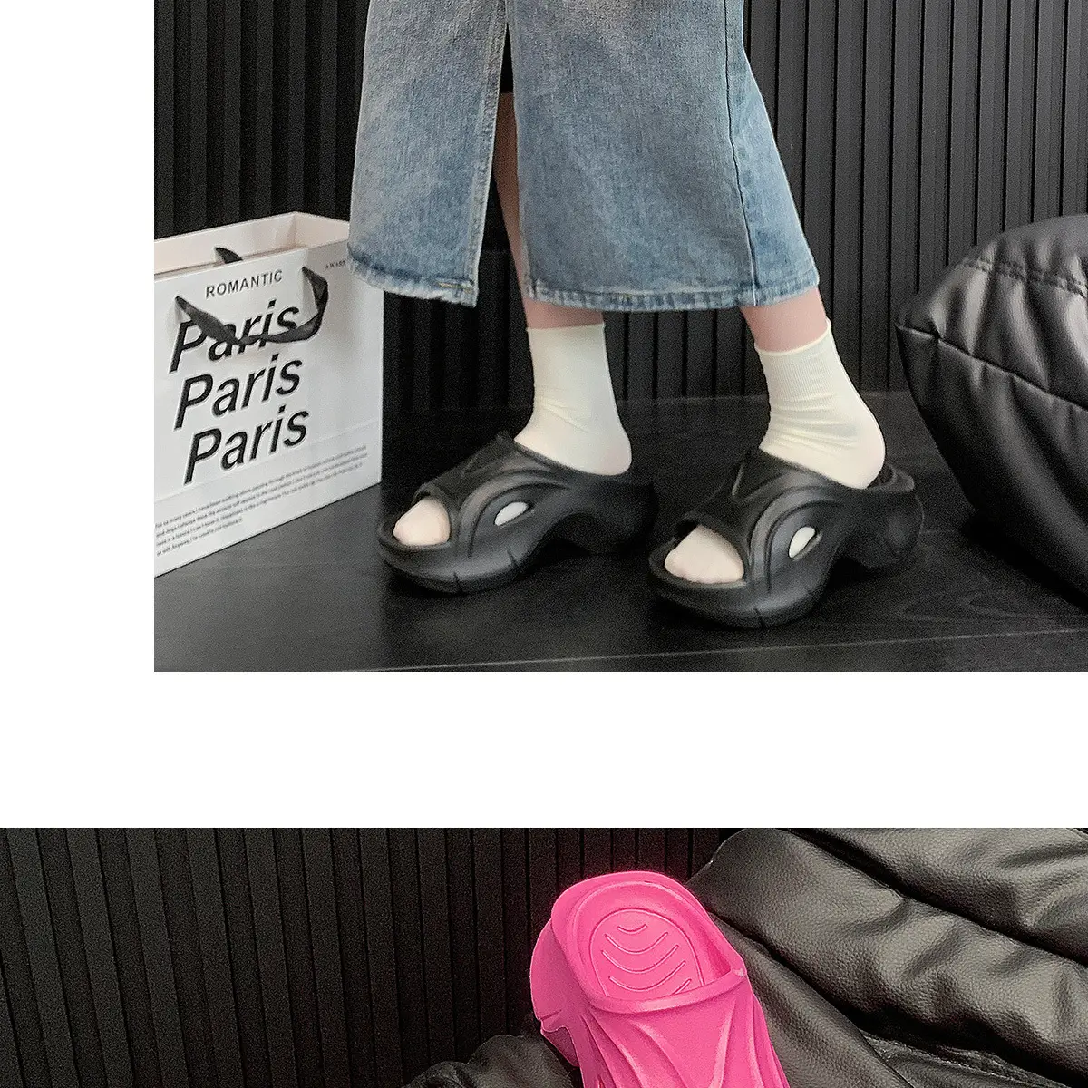 Women Squishy Heel Slippers Black 2025 — feature 20