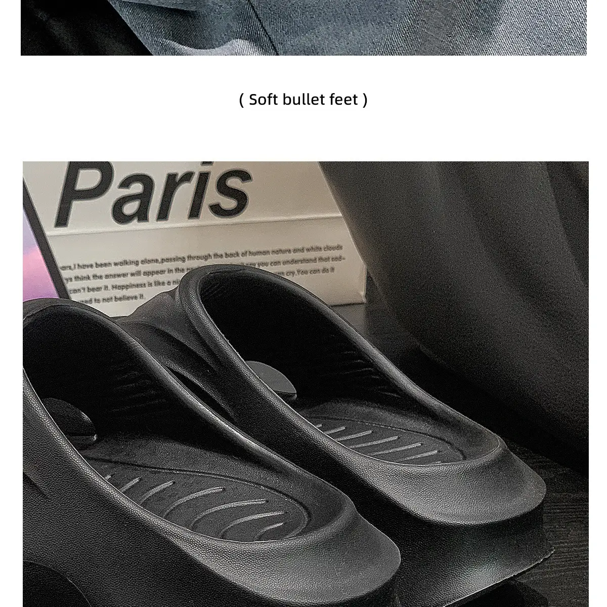 Women Squishy Heel Slippers Black 2025 — feature 7