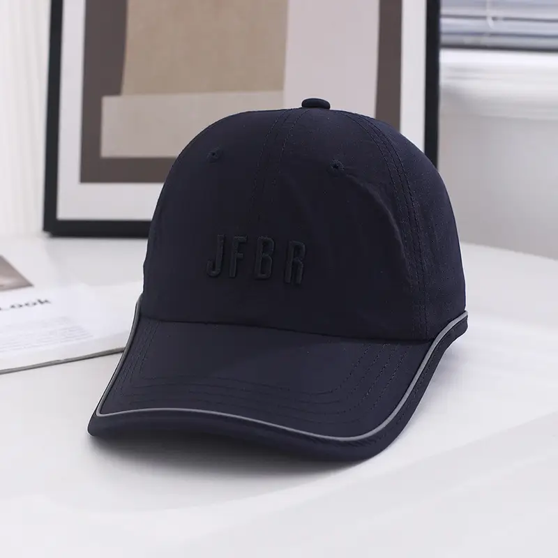 Men Black Baseball Cap with "JUBIE" Logo - Image 2