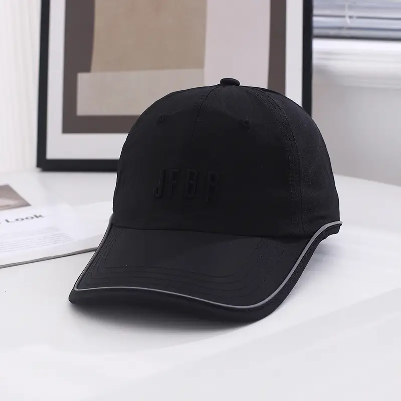 Men Black Baseball Cap with "JUBIE" Logo - Image 6