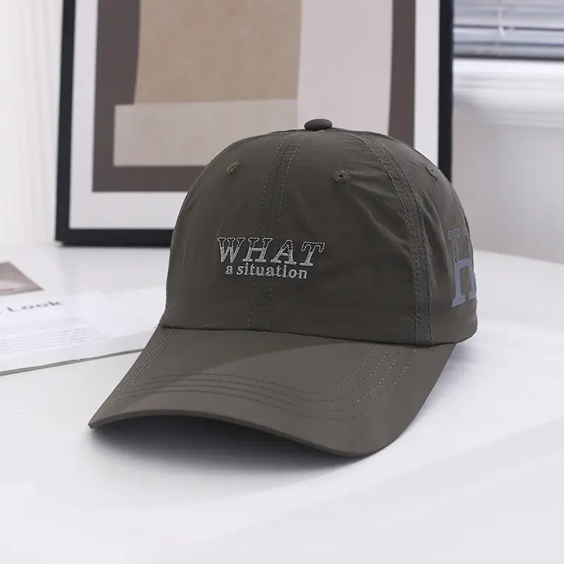 Women's Grey Waffle Knit Baseball Cap 2025 - Image 5