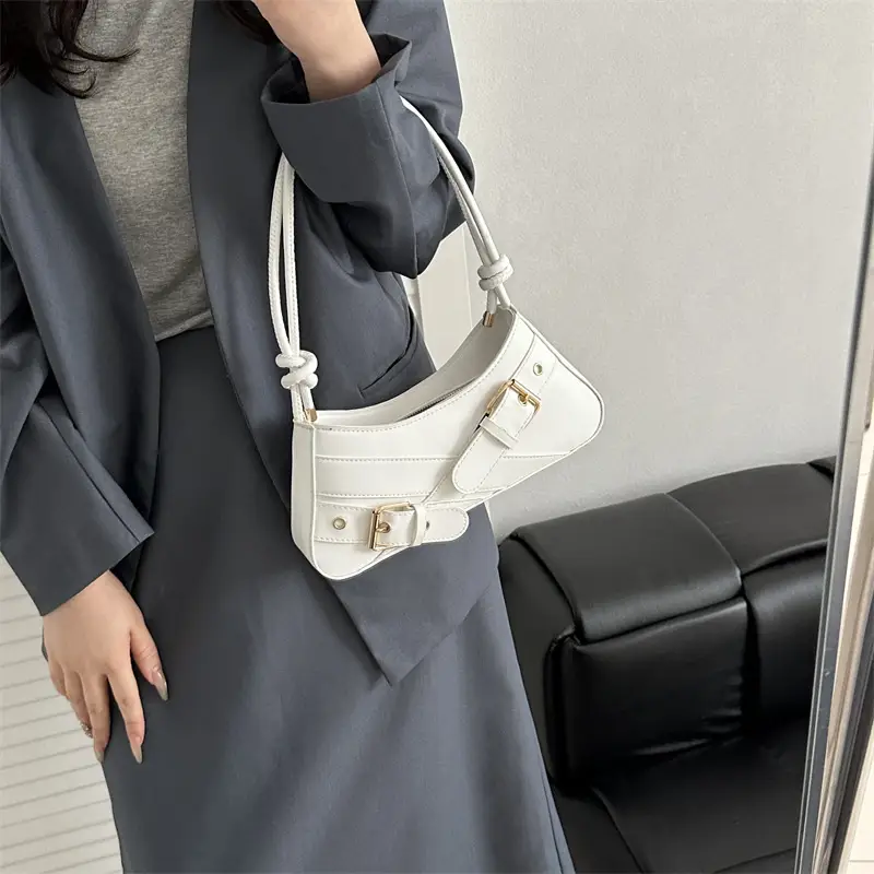 Pink Leather One Shoulder Bag for Women 2025 - Image 10