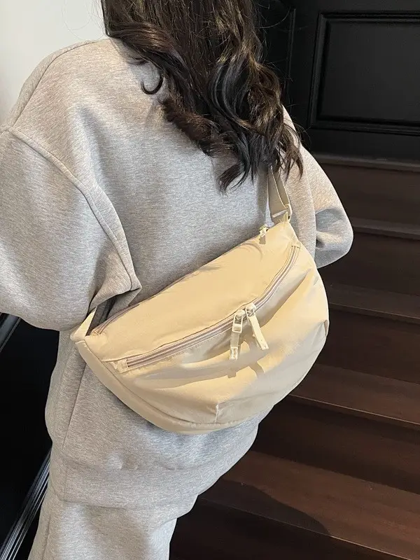 Women Tan Crossbody Bag 2025 Casual Fashion - Image 10