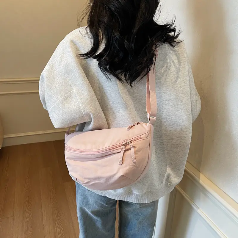Women Tan Crossbody Bag 2025 Casual Fashion - Image 4