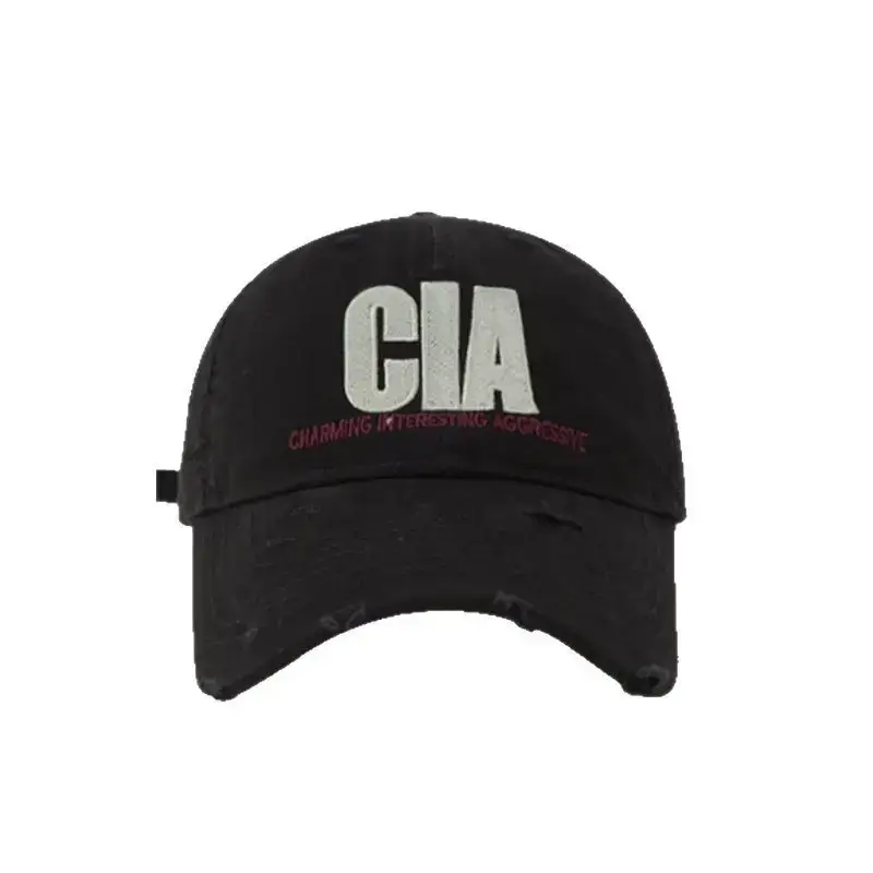 Men's Black CA Embroidered Baseball Cap - Image 11