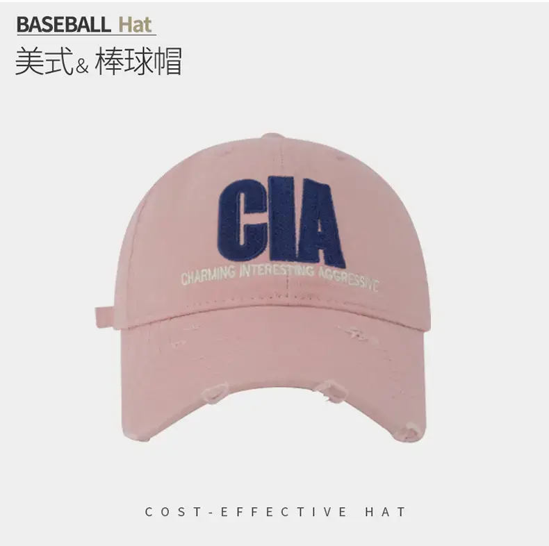 Men's Black CA Embroidered Baseball Cap — feature 25