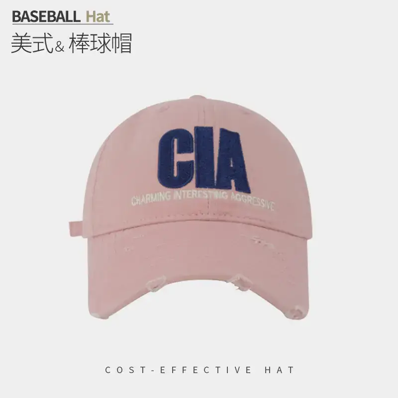 Men's Black CA Embroidered Baseball Cap - Image 5