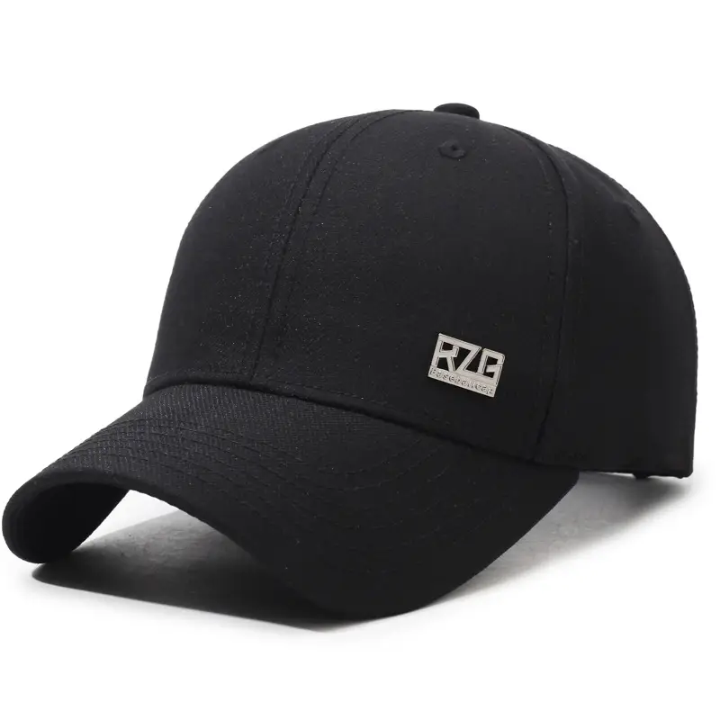 Men Grey Baseball Cap All Season Outdoor Sun Hat - Image 2