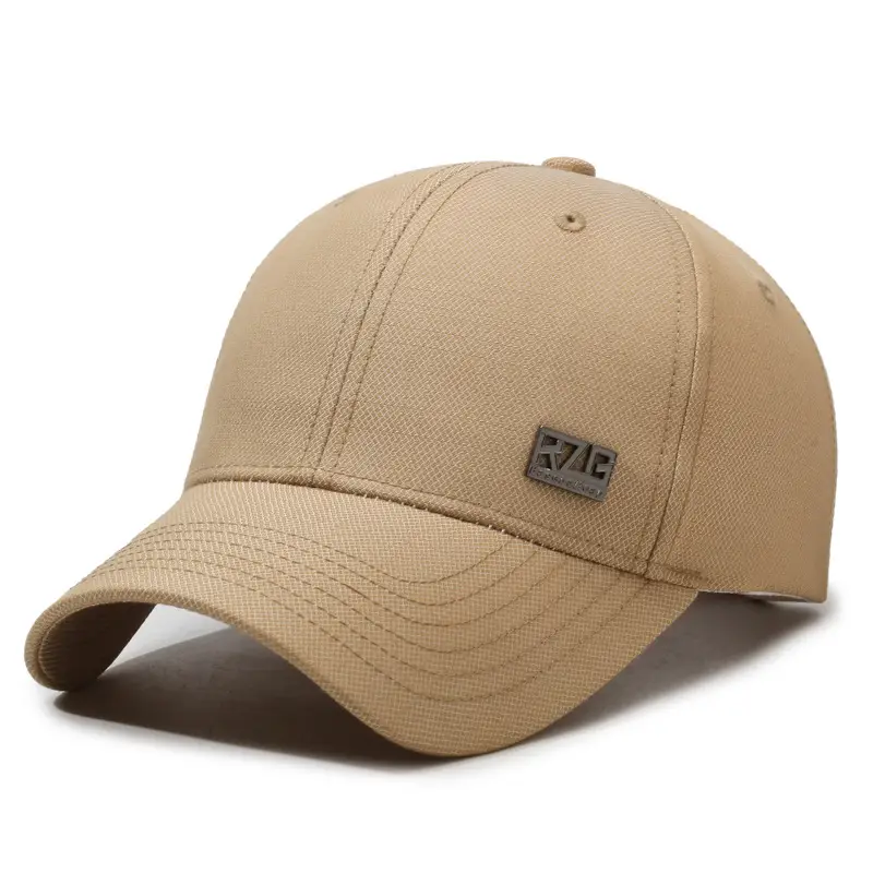 Men Grey Baseball Cap All Season Outdoor Sun Hat - Image 4