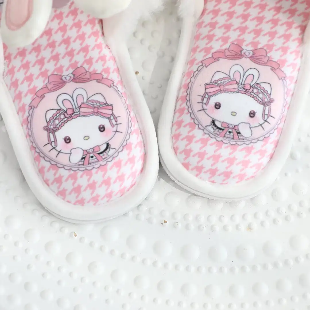 Summer Cute Cartoon Fish Mouth Home Shoes Plush Indoor Non-Slip Thin Cotton Slippers Spring & Fall Open Toe Slippers for Women — feature 11