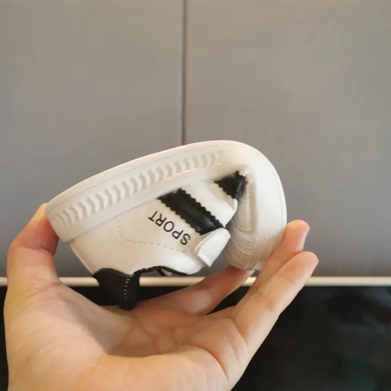 White Kids Sports Sneakers for Kids Kindergarten