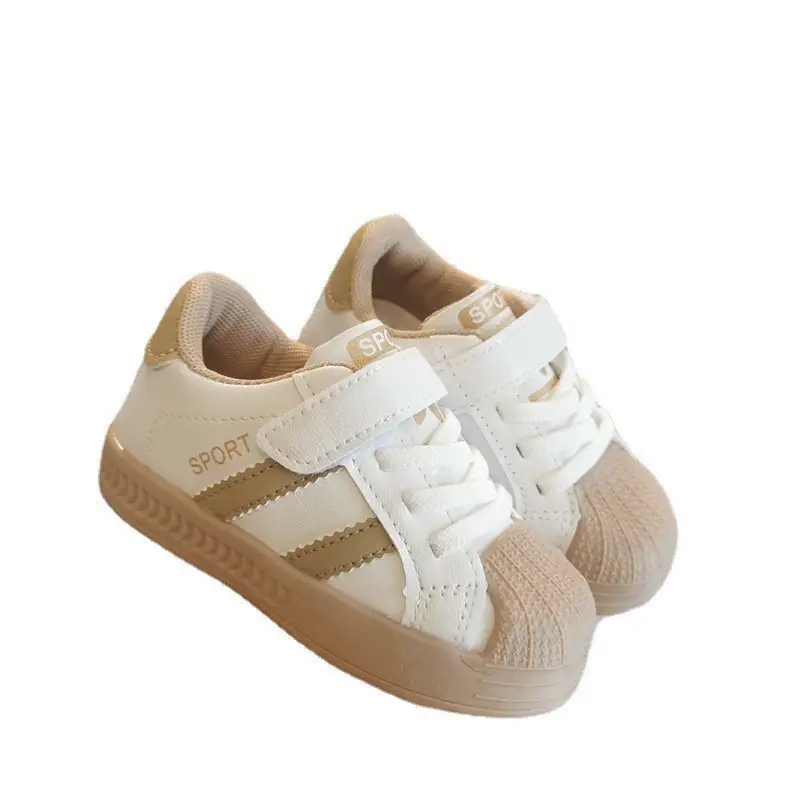 White Kids Sports Sneakers for Kids Kindergarten