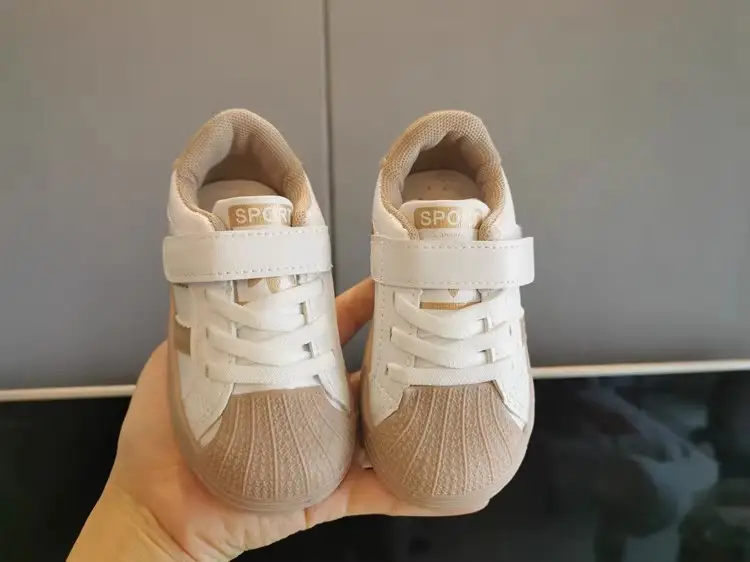 White Kids Sports Sneakers for Kids Kindergarten — feature 8
