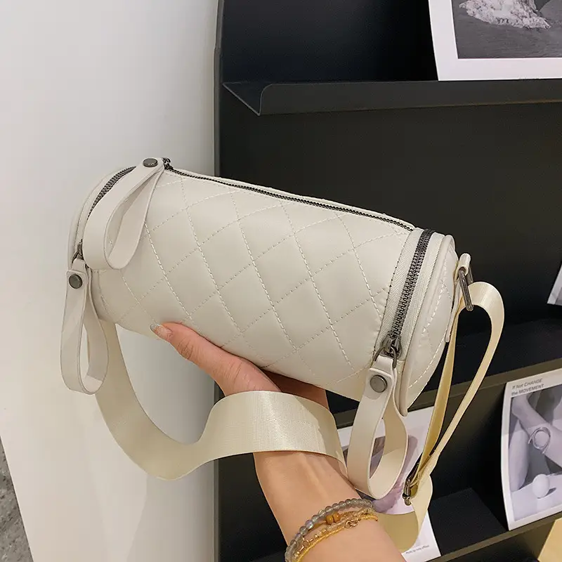 2025 Black Quilted Shoulder Crossbody Bag for Women - Image 5