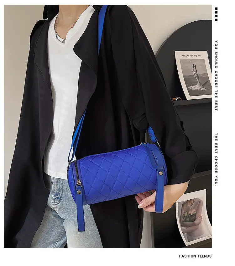 2025 Black Quilted Shoulder Crossbody Bag for Women — feature 1