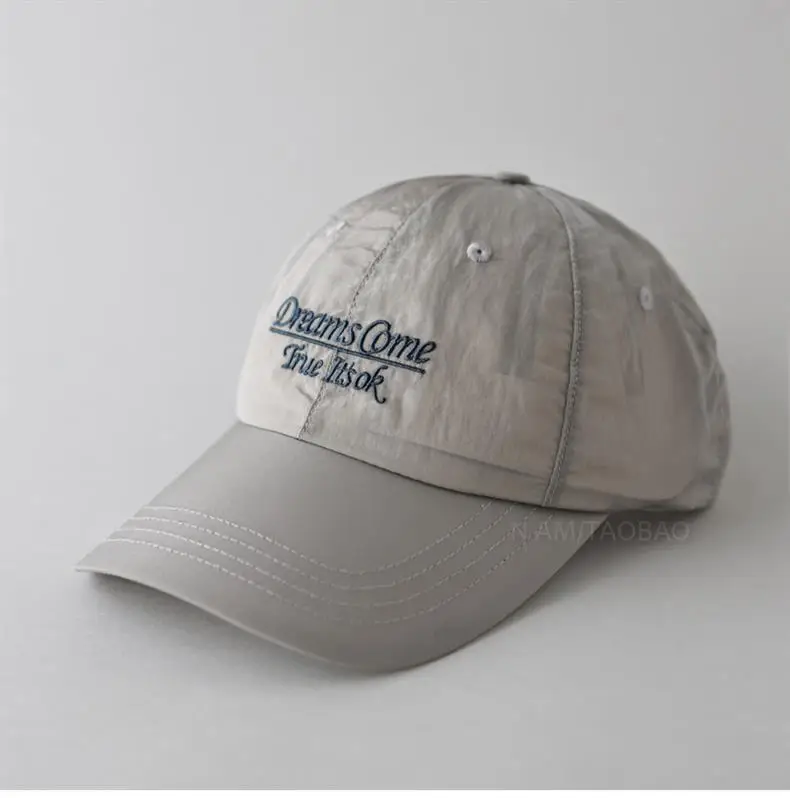 Black Embroidered Baseball Cap for Women Men Casual All Match — feature 11