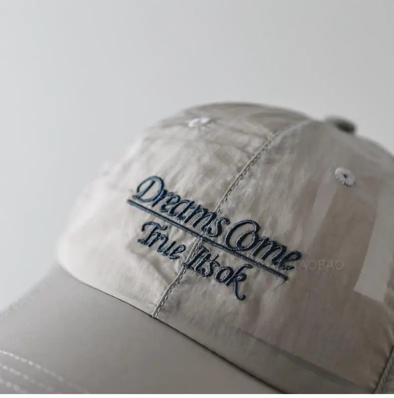 Black Embroidered Baseball Cap for Women Men Casual All Match — feature 16