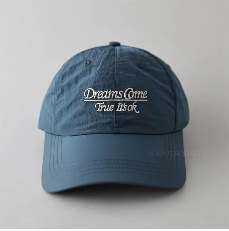 Black Embroidered Baseball Cap for Women Men Casual All Match — feature 20