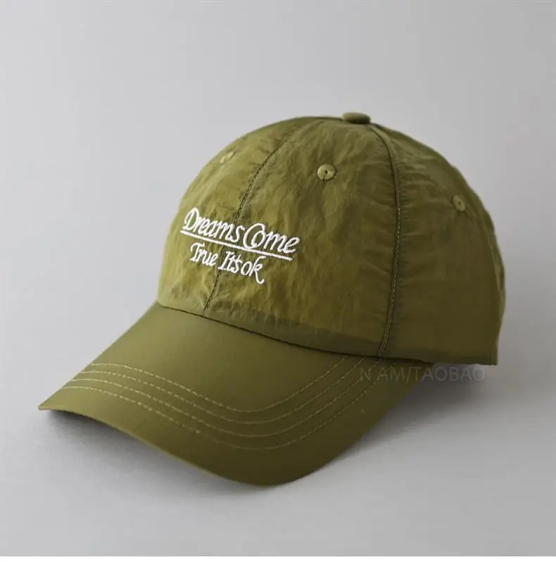 Black Embroidered Baseball Cap for Women Men Casual All Match — feature 3