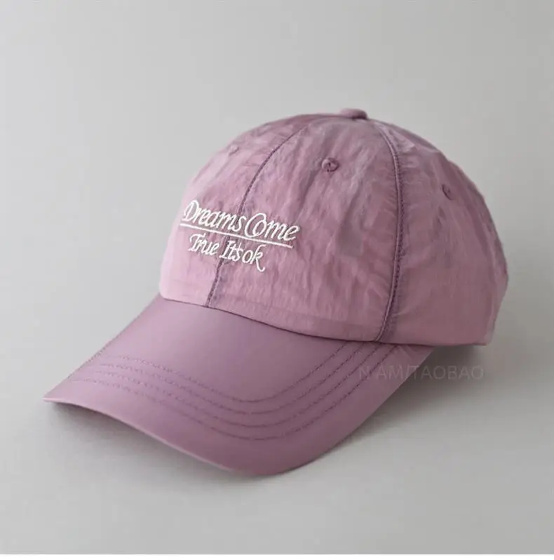Black Embroidered Baseball Cap for Women Men Casual All Match — feature 4
