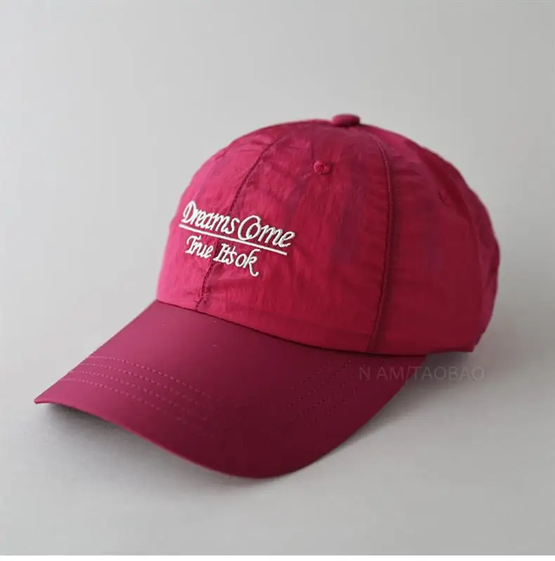 Black Embroidered Baseball Cap for Women Men Casual All Match — feature 6