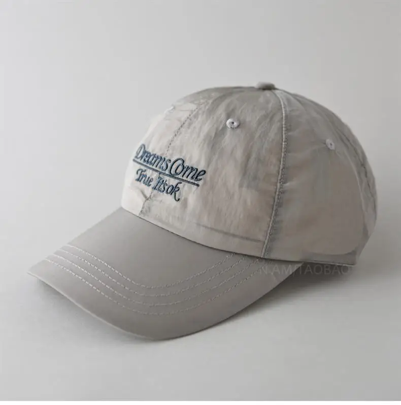 Black Embroidered Baseball Cap for Women Men Casual All Match — feature 7