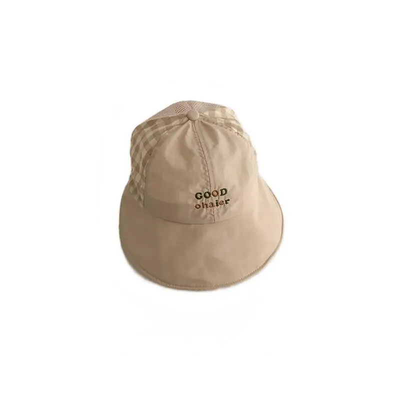 Children's Beige Baseball Cap with "GOOD DAY" Print - Image 9