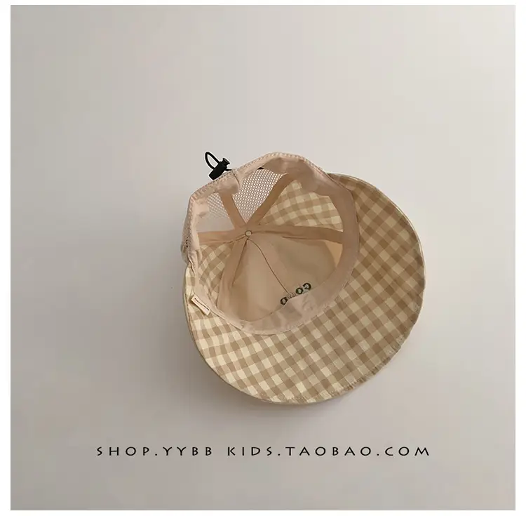 Children's Beige Baseball Cap with "GOOD DAY" Print — feature 5