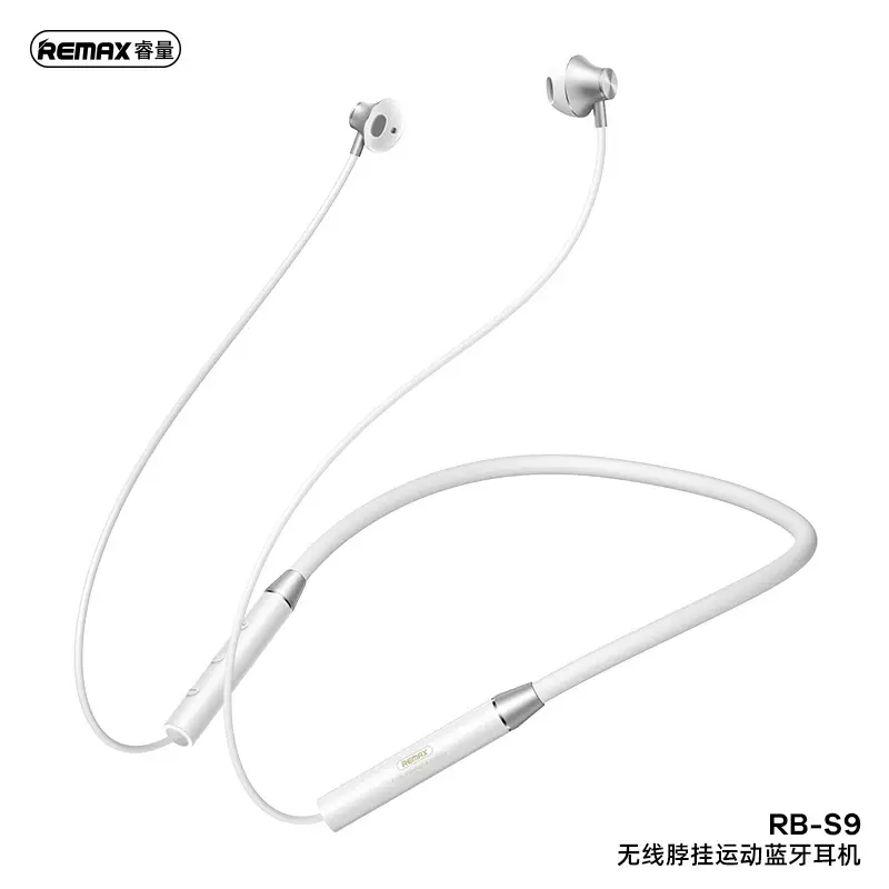 Magnetic Wireless Neck Headset RB-S9 with Bluetooth & Noise Reduction - Image 2