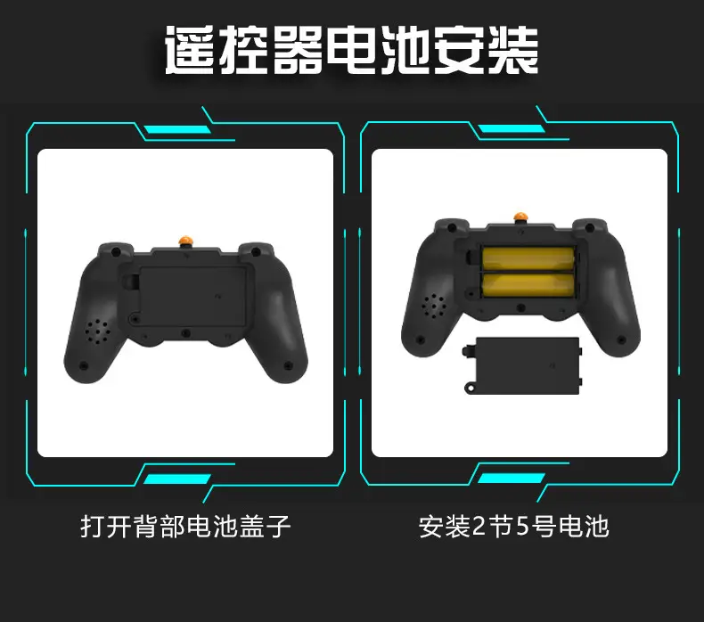 Cross-Border 1:18 One-Click Deformation Remote Control Car 2.4g Electric Racing King Kong Robot Kidsren's Toy Car Model — feature 18