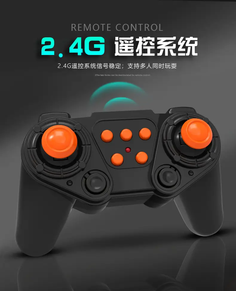 Cross-Border 1:18 One-Click Deformation Remote Control Car 2.4g Electric Racing King Kong Robot Kidsren's Toy Car Model — feature 9