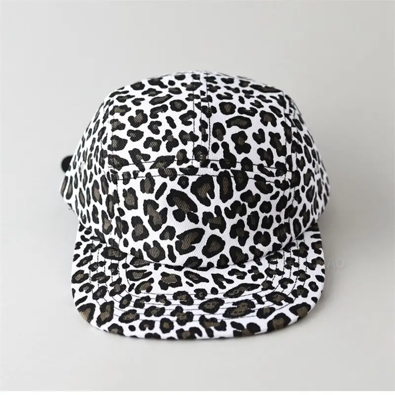Leopard Print Flat Cap Women Casual Fashion - Image 7