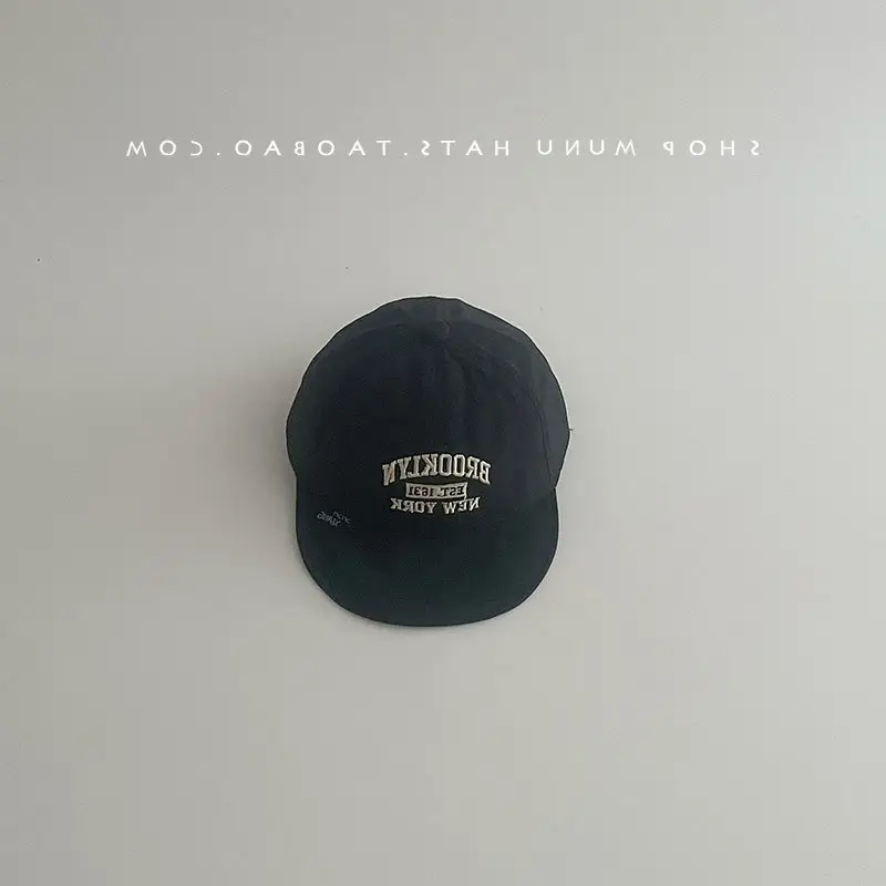 Kids Korean Baseball Cap Beige Spring Summer — feature 12