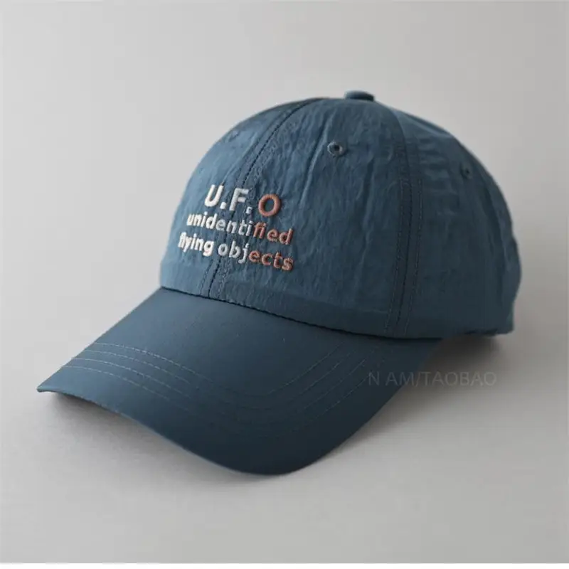 Women's Letter Embroidered Baseball Cap Light Green