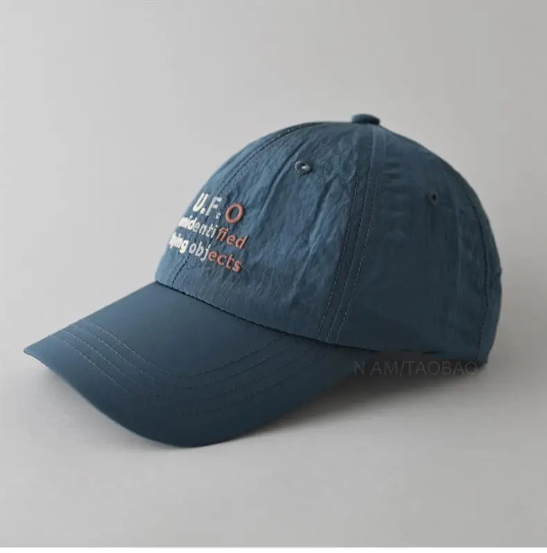 Women's Letter Embroidered Baseball Cap Light Green — feature 2