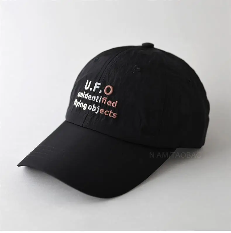 Women's Letter Embroidered Baseball Cap Light Green — feature 7