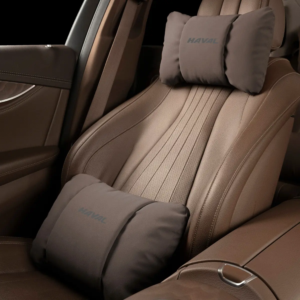 Haval Headrest Waist Car Waist Big Dog First Love H6 Red Rabbit M6 Car Interior Supplies Neck Pillow Decoration
