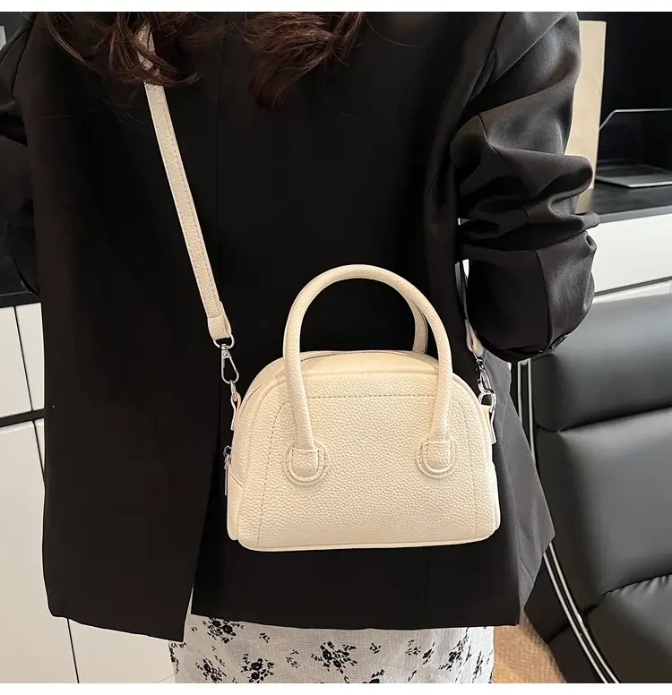 Pink Textured Shoulder Bag for Women 2026 — feature 16