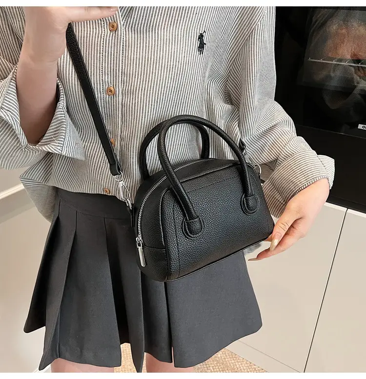 Pink Textured Shoulder Bag for Women 2026 — feature 22