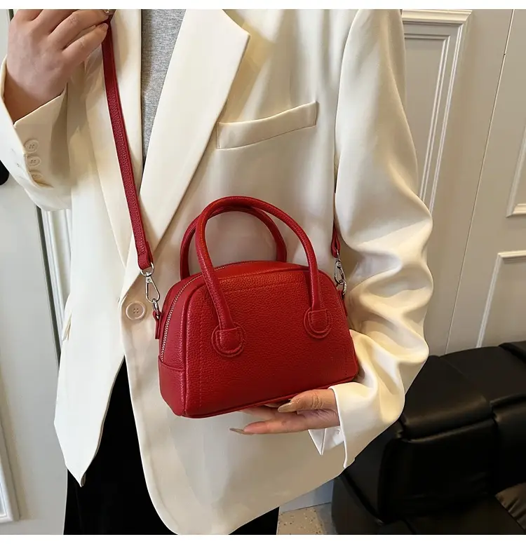 Pink Textured Shoulder Bag for Women 2026 — feature 26