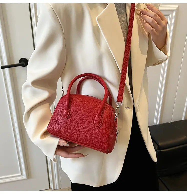 Pink Textured Shoulder Bag for Women 2026 — feature 27