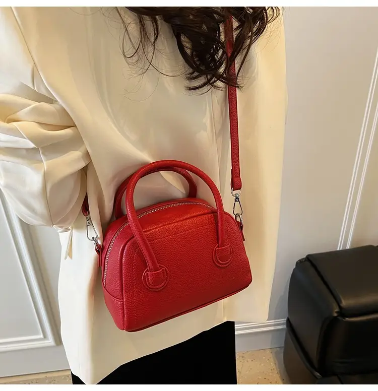 Pink Textured Shoulder Bag for Women 2026 — feature 28