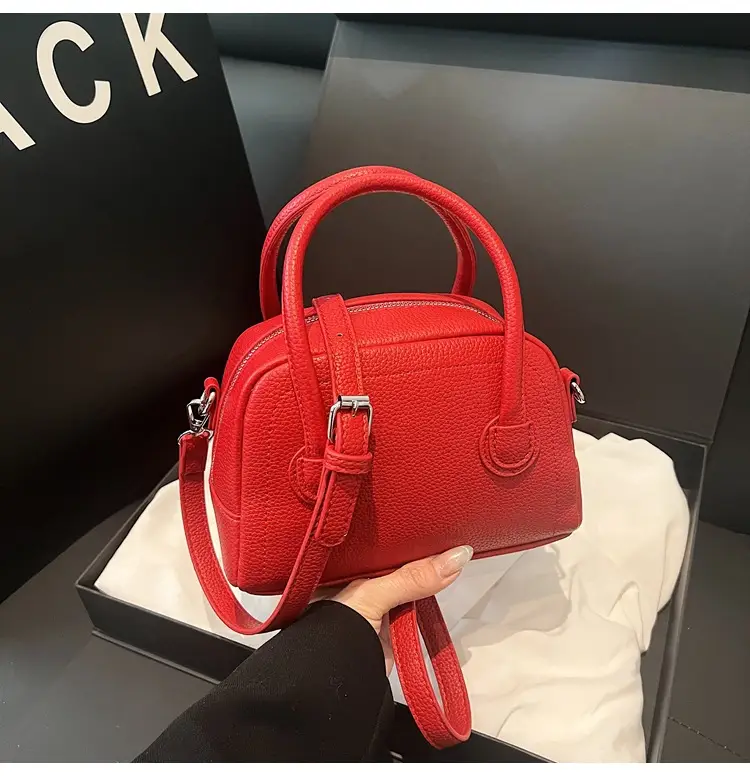 Pink Textured Shoulder Bag for Women 2026 — feature 29
