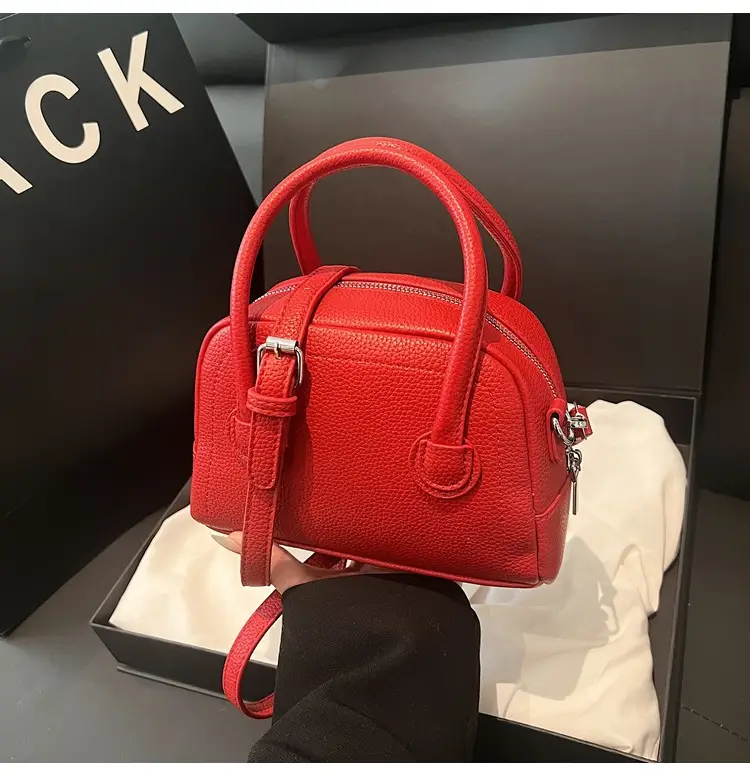 Pink Textured Shoulder Bag for Women 2026 — feature 30