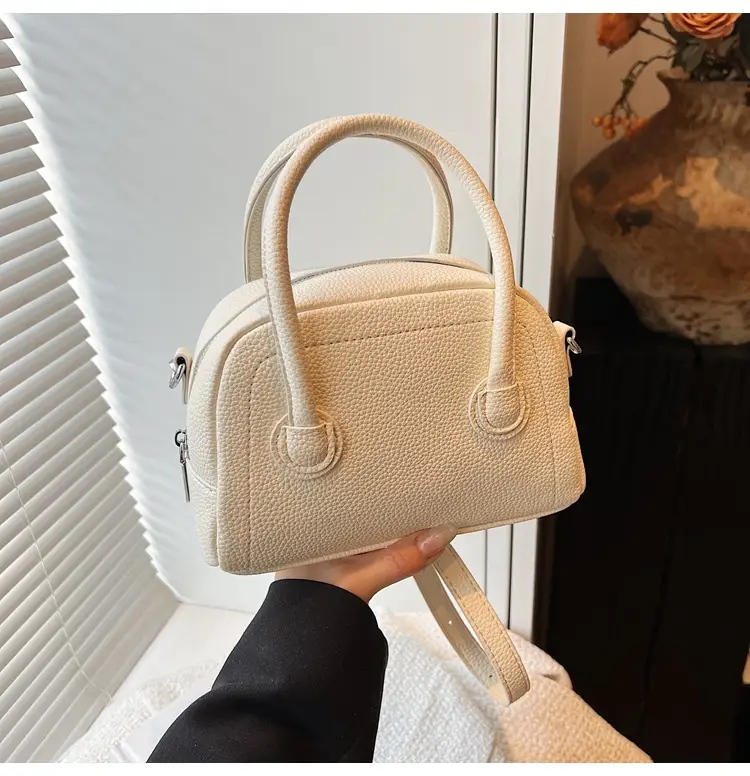 Pink Textured Shoulder Bag for Women 2026 — feature 39