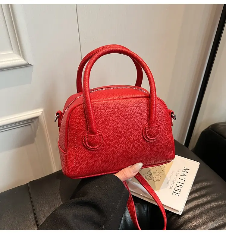 Pink Textured Shoulder Bag for Women 2026 — feature 41