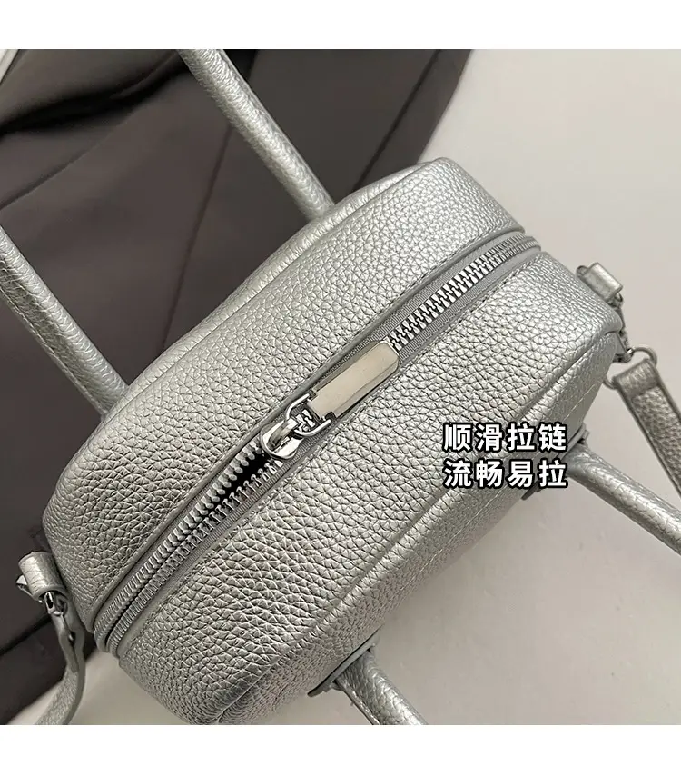 Pink Textured Shoulder Bag for Women 2026 — feature 6